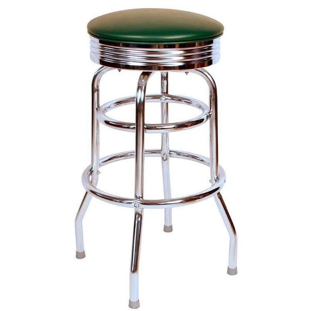 Chrome Double Ring Bar Stool - 1971 - Image 4